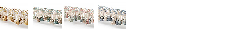 Ophelia Scallop Tassel Fringe Colorways