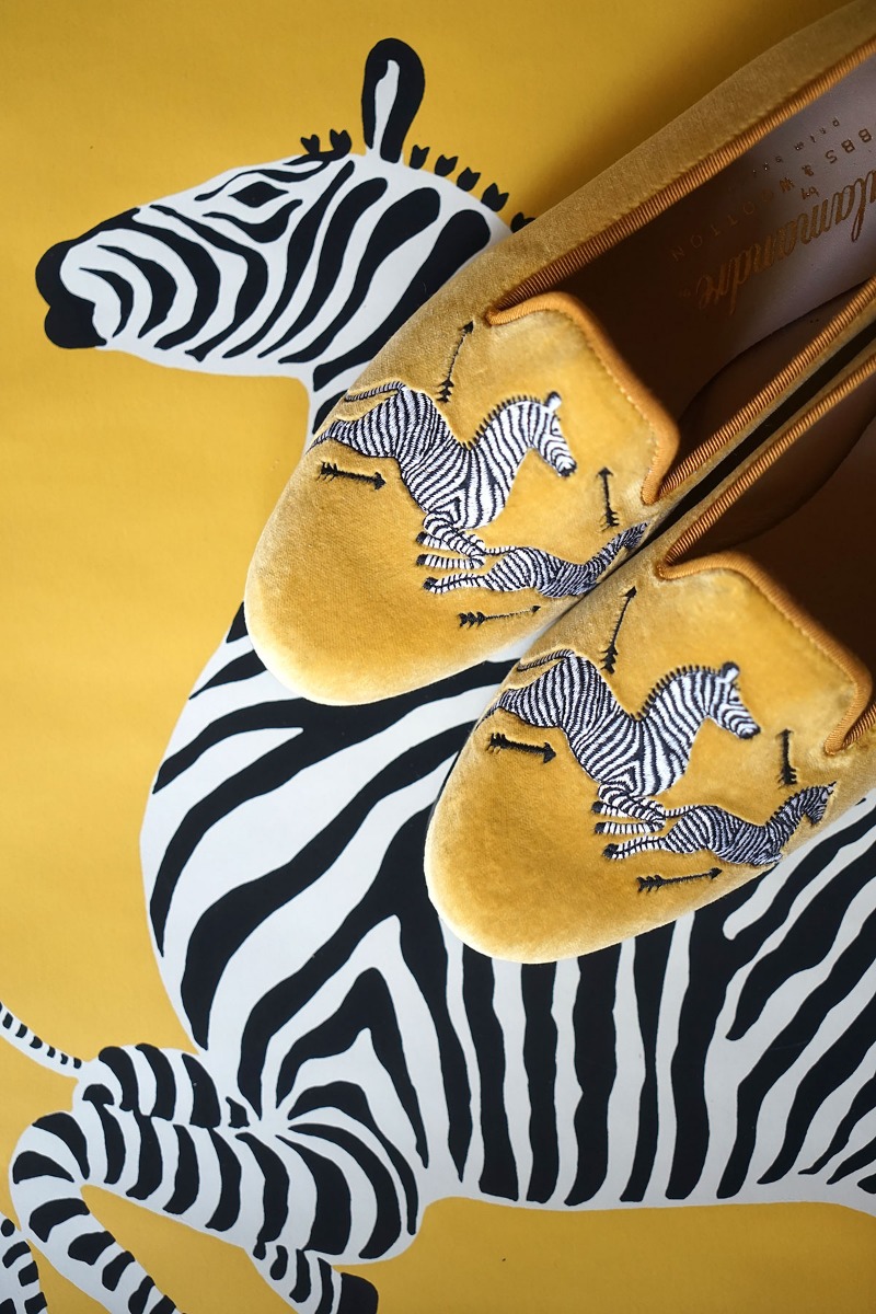 Leaping Cheetah Slippers