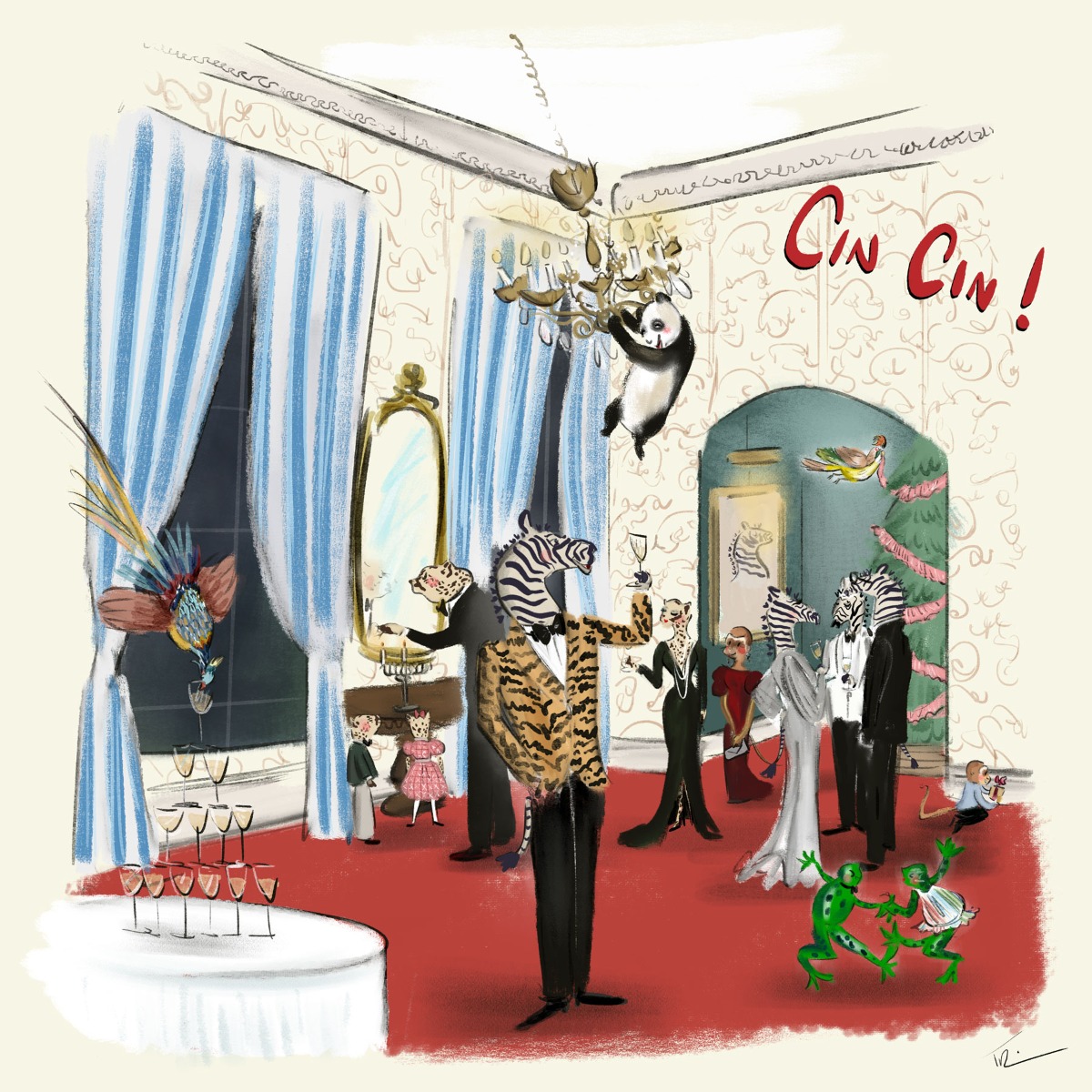 Holiday Tug Rice 2023