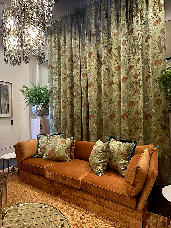 Dragon Tableau Drapery